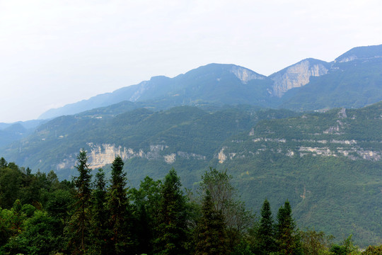 湖北恩施大峡谷风景