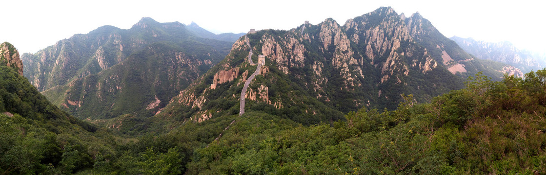 长城全景照片