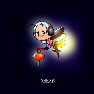 螢火蟲的卡通