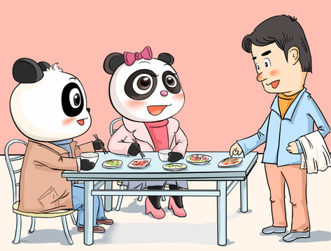 下館子