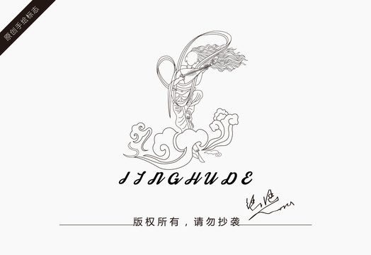 美女logo