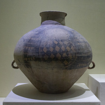 新石器时代马家窑文化双耳彩陶瓮