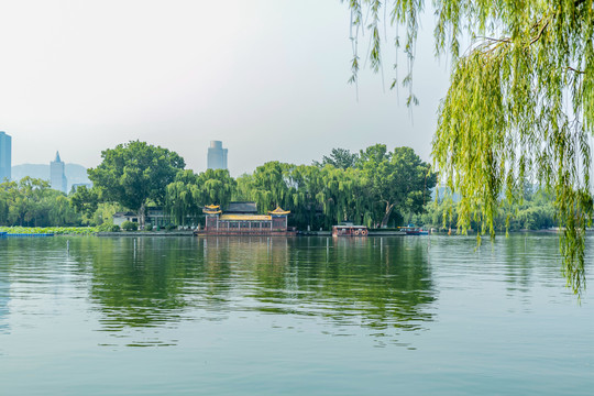 济南大明湖风景