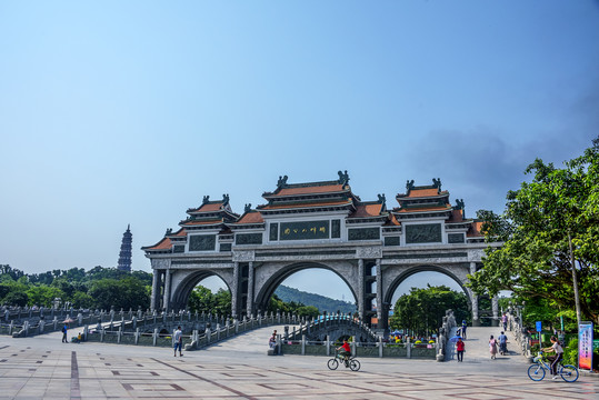 顺德顺峰山公园牌坊