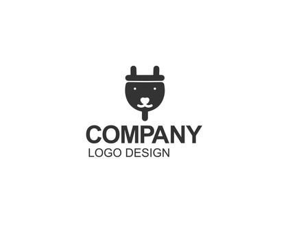 熊插頭LOGO
