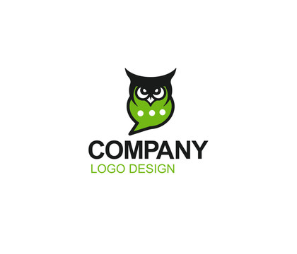 貓頭鷹聊天LOGO