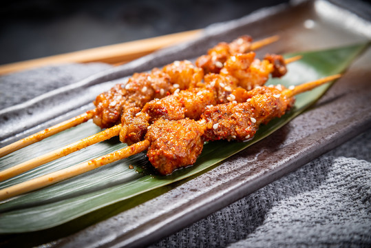 炭烤新疆羊肉串