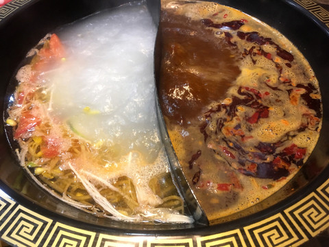 中餐中式美食重庆火锅