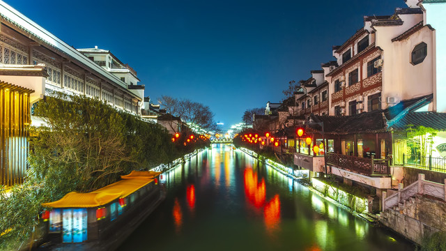 秦淮河夜景