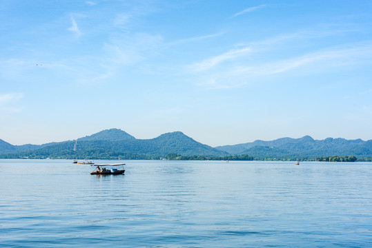 杭州西湖山水风光