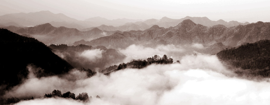 水墨山水风景