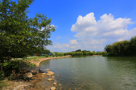 湖边风景