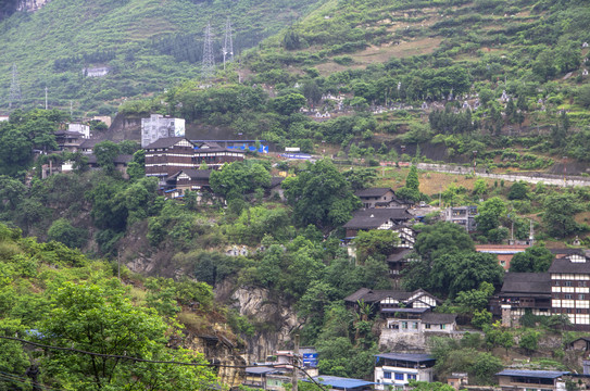 古蔺县二郎镇街景