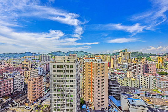 深圳宝安区石岩全景