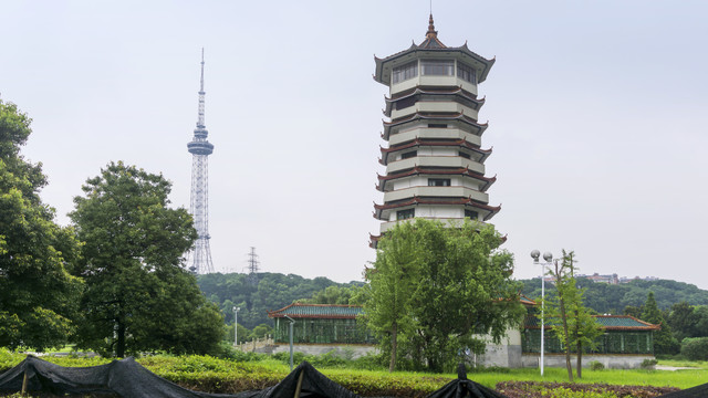 湖南烈士公园潇湘阁