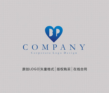 BP字母logo