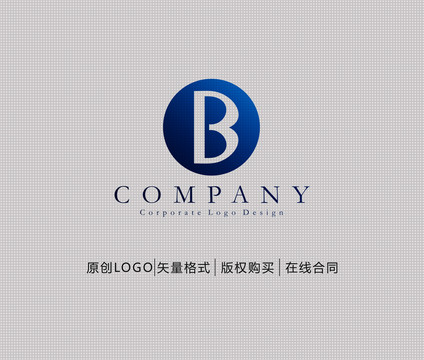 B字母logo