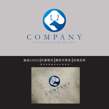 鹿logo