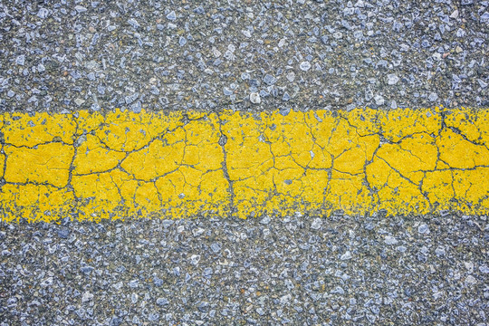 公路黃線高清大圖