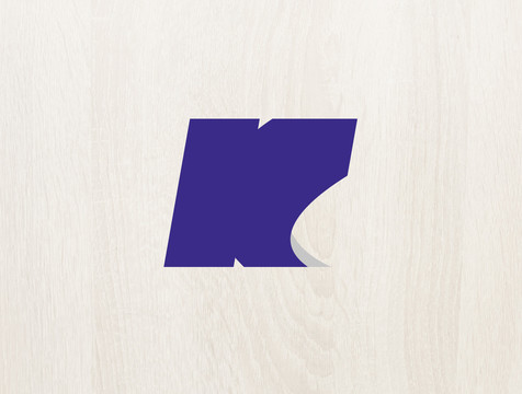 logo标志商标字体设计K