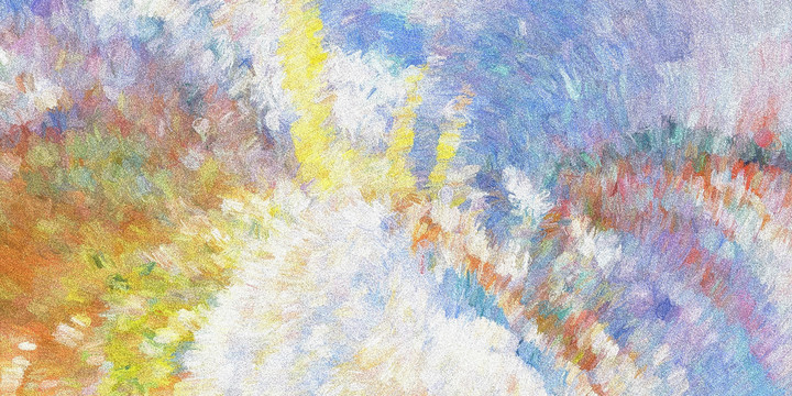 抽象油畫