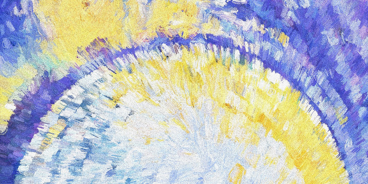 抽象油畫