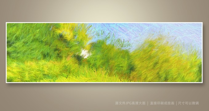 抽象油畫