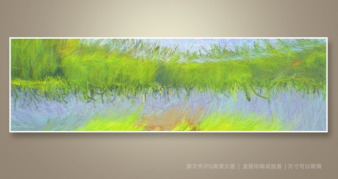 抽象油畫