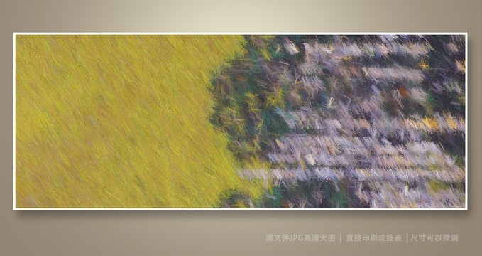 抽象油画