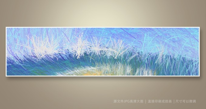 抽象油畫
