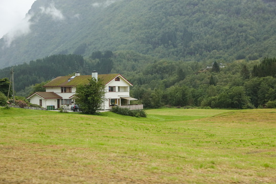 挪威松恩峡湾风光