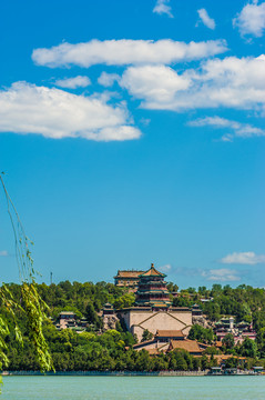 北京颐和园夏日风光