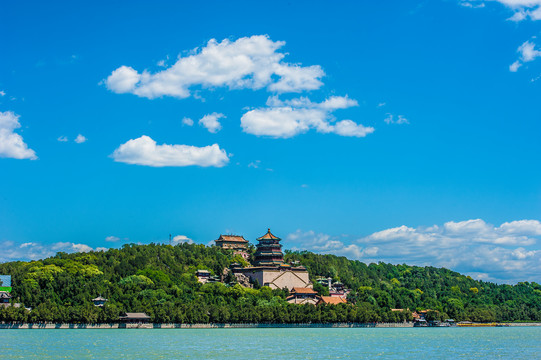 北京颐和园夏日风光