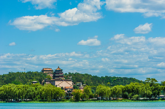 北京颐和园夏日风光