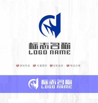 dm字母标志建筑科技logo