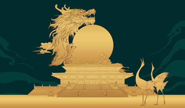 金龍金殿