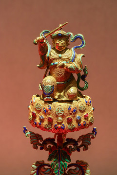 金嵌珍珠寶石七珍