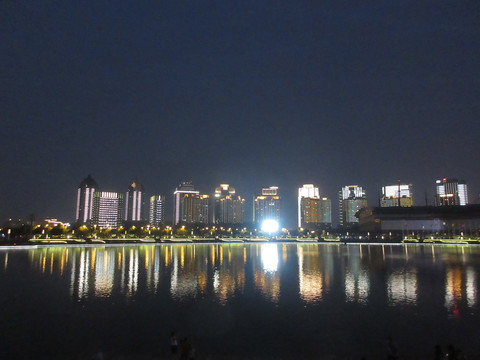 郑东新区CBD夜景