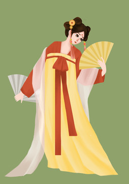 唐風舞扇