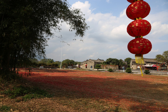 大红灯笼高高挂红红火火过大年