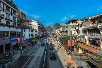 桂林阳朔西街风景