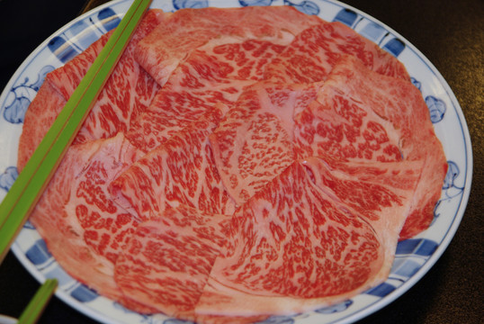 雪花牛肉