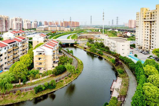 上海浦东城市景观