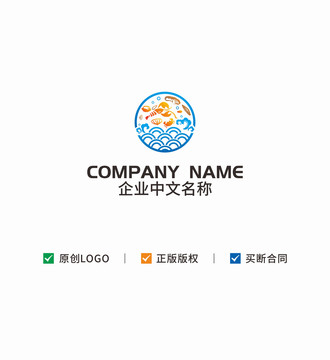 海鮮logo標(biāo)志
