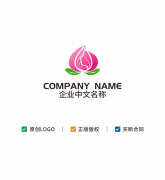 桃美人logo标志