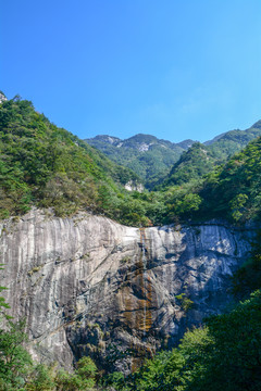 湖北天堂寨国家地质公园夏日风光