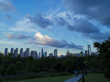 城市的天空