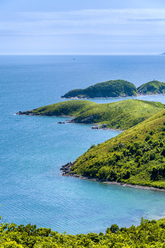 俄罗斯海参崴波西耶特湾海景风光