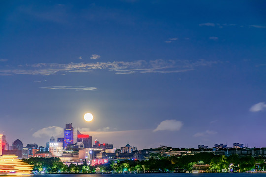 晴朗的夜空