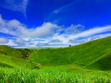 大室山山顶绝景